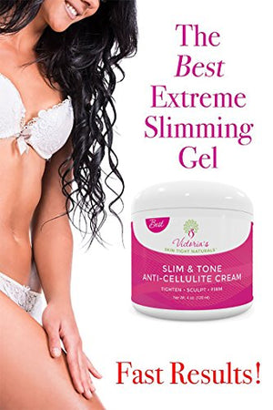 Slim & Tone Anti Cellulite Cream Firming Lotion Botanical Defense Skin - Drombeauty