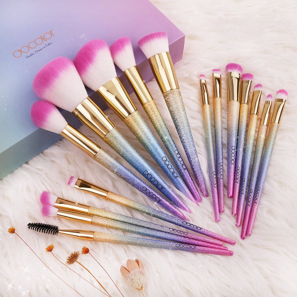 16pcs Professional Fantasy Make up Brush - Drombeauty