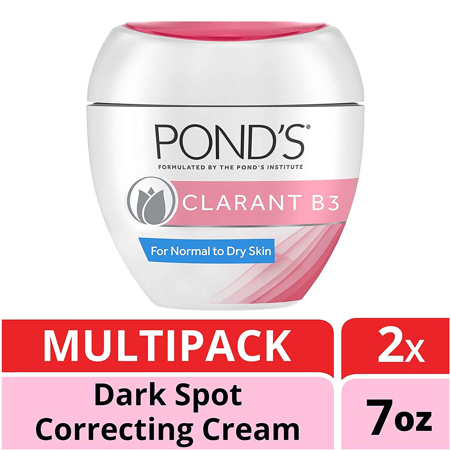 Pond's Dark Spot Corrector Clarant B3 Normal To Dry Skin, 7 Oz, Pack of 2 - Drombeauty