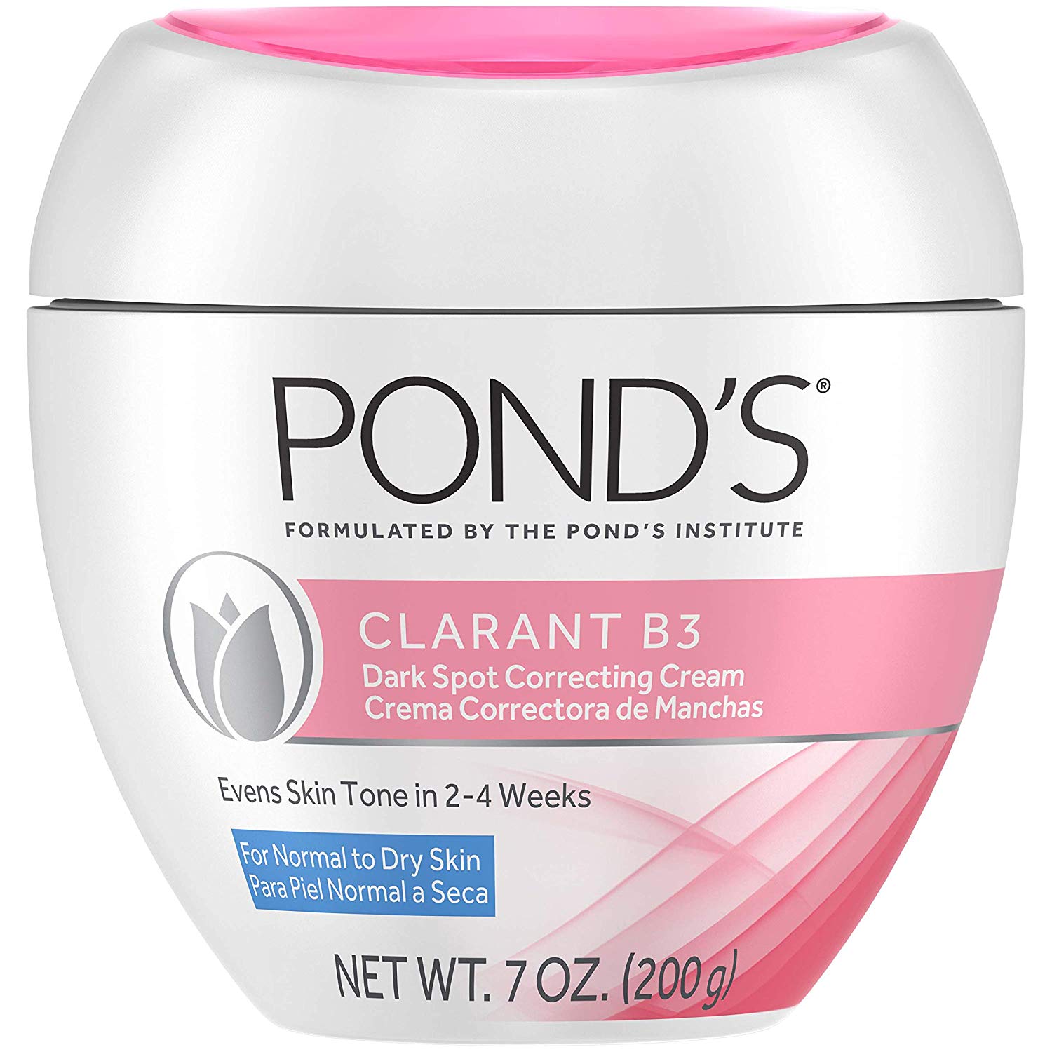 Pond's Dark Spot Corrector Clarant B3 Normal To Dry Skin, 7 Oz, Pack of 2 - Drombeauty